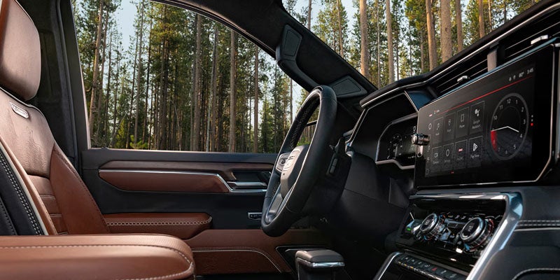 Interior View of 2026 GMC Yukon