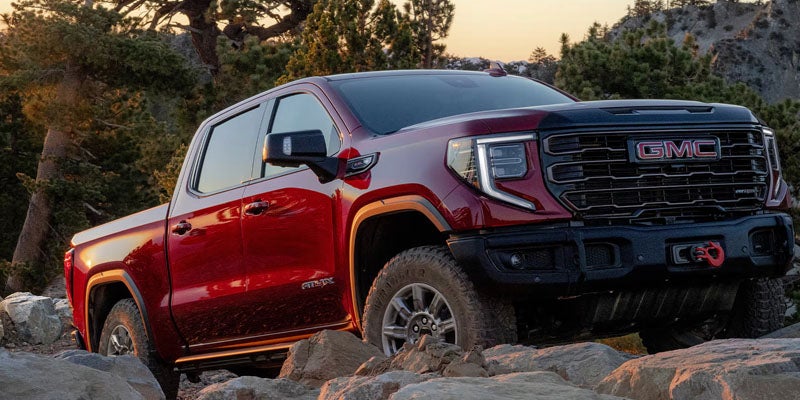 2026 GMC Sierra 1500 AT4X trim with off-road design and rugged truck features Monticello, IN